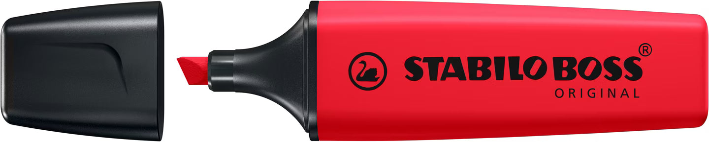 Stabilo BOSS ORIGINAL evidenziatore singolo - rosso