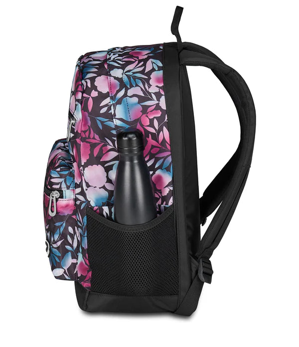 Seve -  Zaino reversibile e con  EARPHONES WIRELESS - WATER FLOWERS