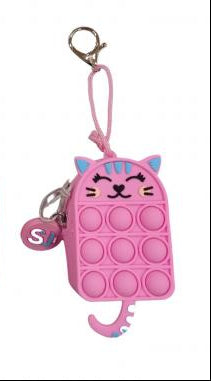 Borsetta da Bambina SJ Gattino POP IT con tracollina e portamonete