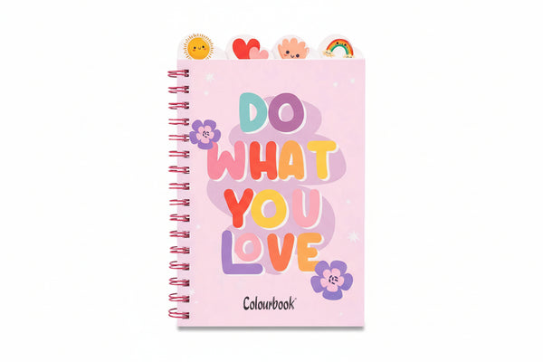 Colourbook - Good Vibes - Quaderno Con Spirale Cromata