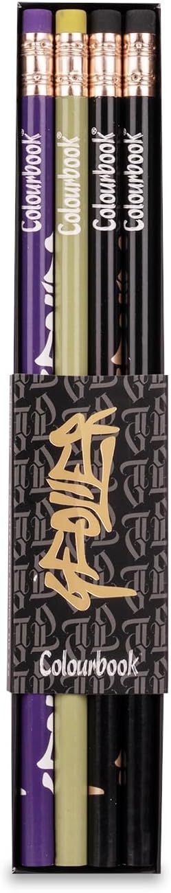 Colourbook - Set 4 Matite HB Geolier