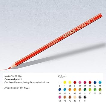 STAEDTLER Noris Club 24 matite colorate
