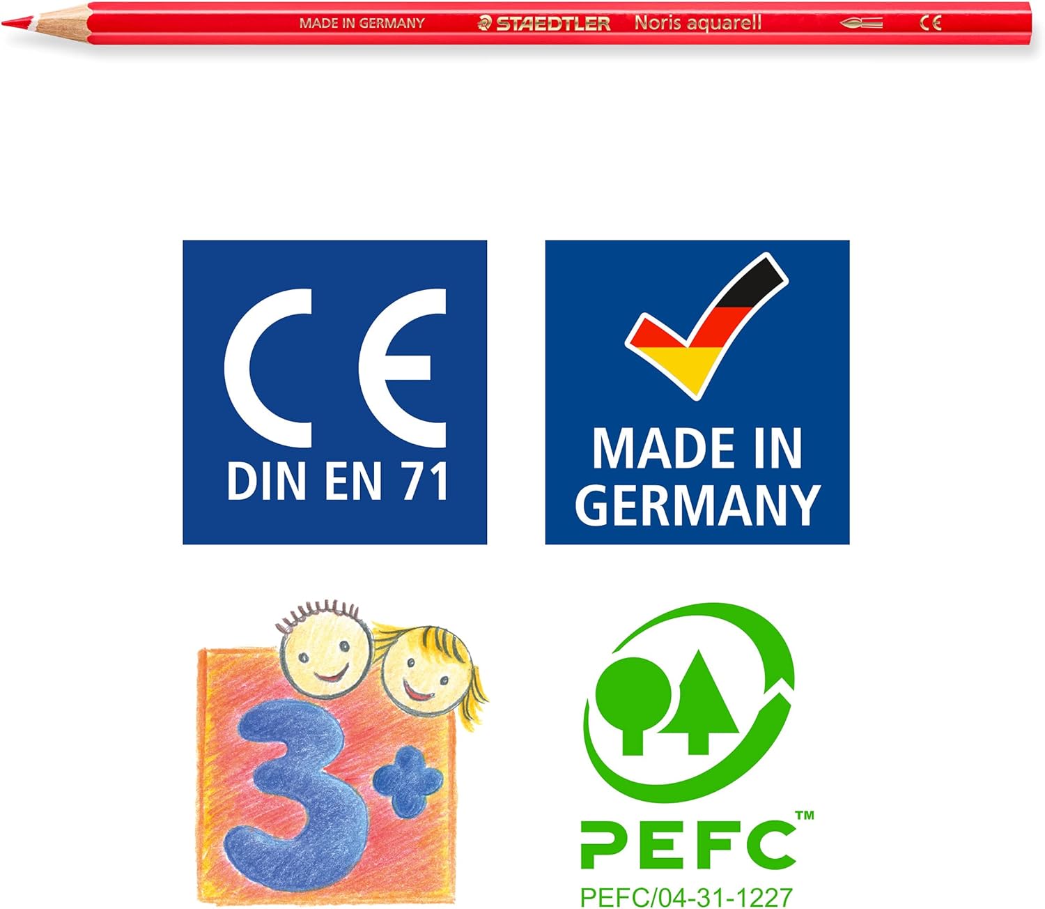 Staedtler Noris Colour - Matite Acquerellabili