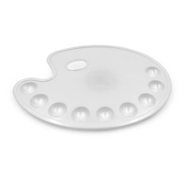 Tavolozza sagomata per colori a olio e a tempera