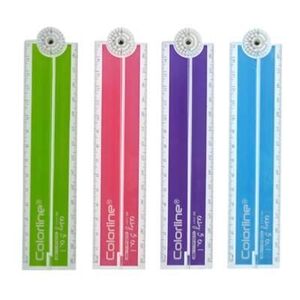 Colorline righello pieghevole 30 CM + TRASPORTATORE COLORLINE