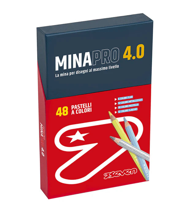 Seven - Pastelli Mix a Colori Mina Pro e Mina Pro 4.0
