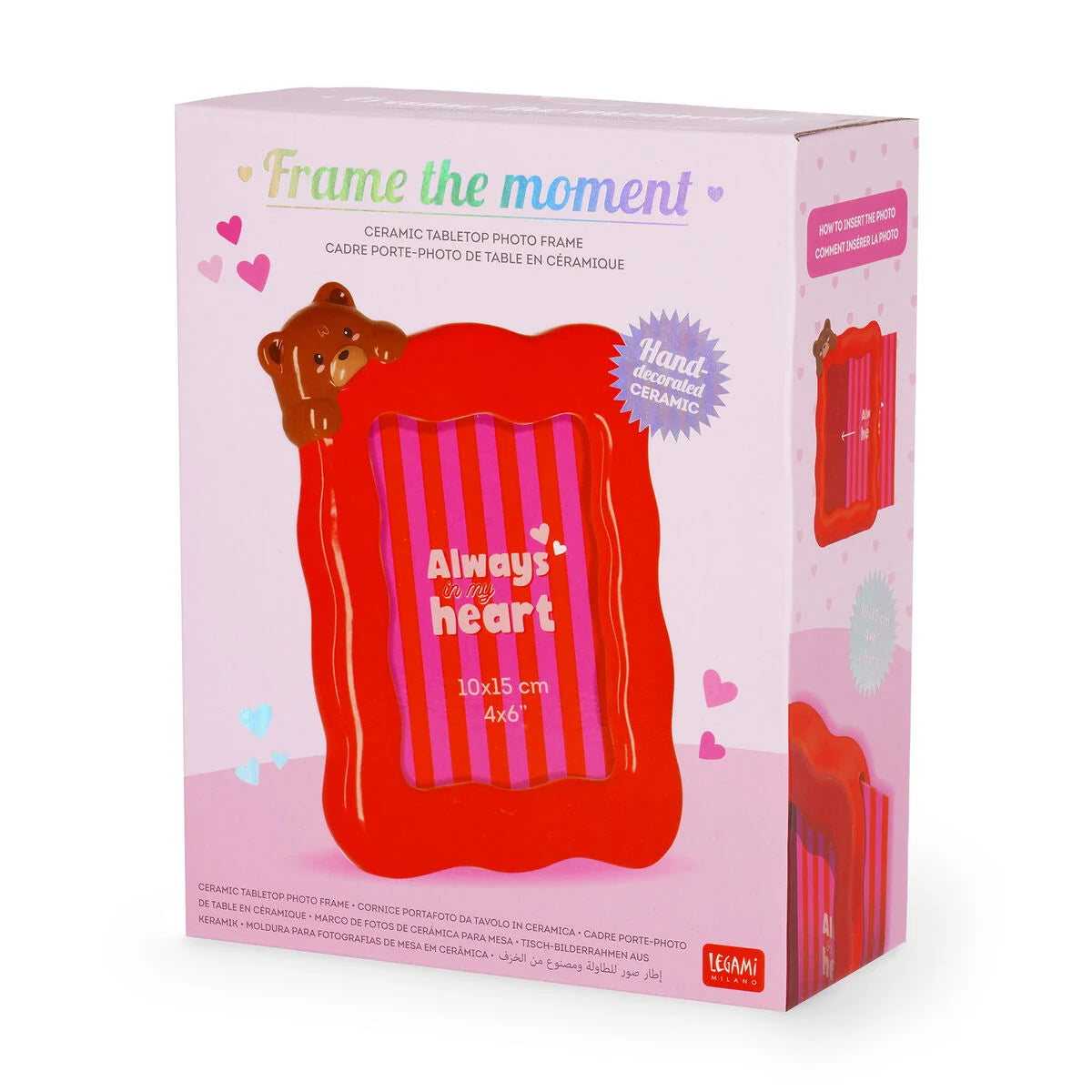 Legami Milano - Cornice Portafoto da Tavolo - Frame the Moment