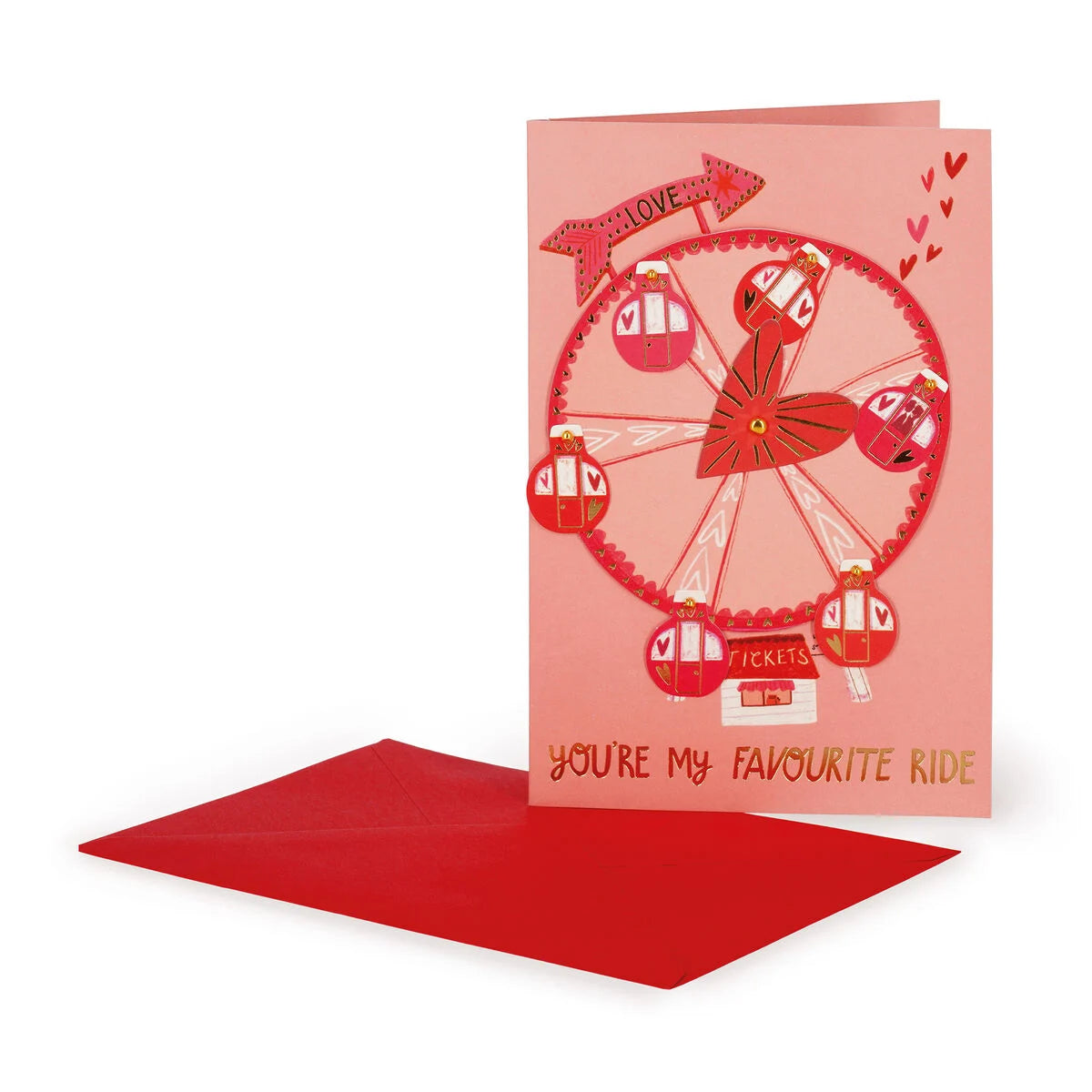 Legami Miano - Biglietto d'Auguri con Applicazione - Greeting Card with Application