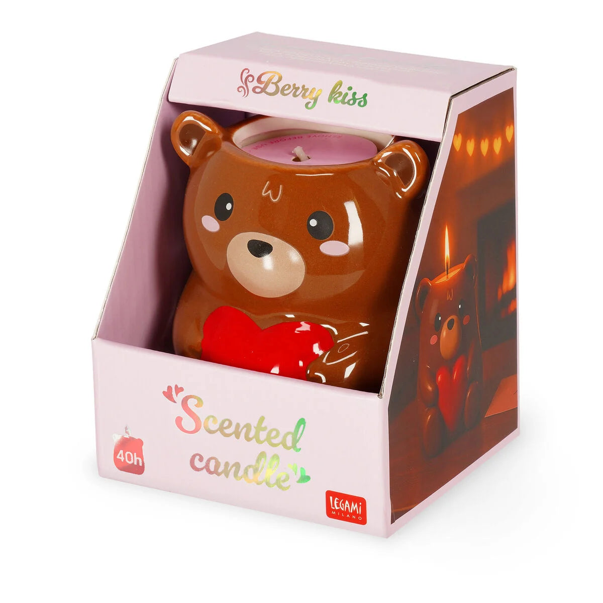 Legami Milano - Candela Profumata Love is in the Air - Teddy Bear - Scented Candle