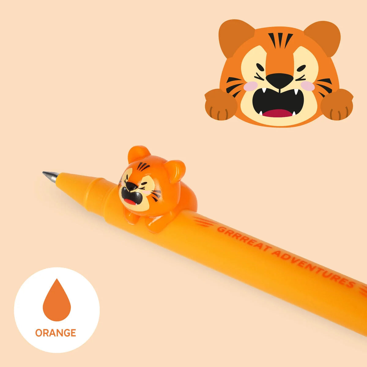 Legami Milano - Penna Gel con Animaletto Decorativo - Lovely Friends