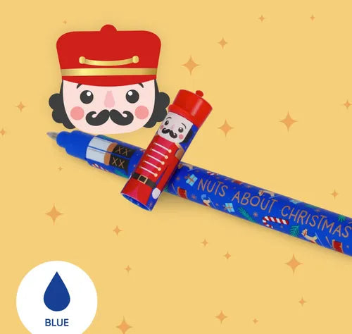 Legami Milano - Lo Schiaccianoci  - Set di 3 Penne Cancellabili