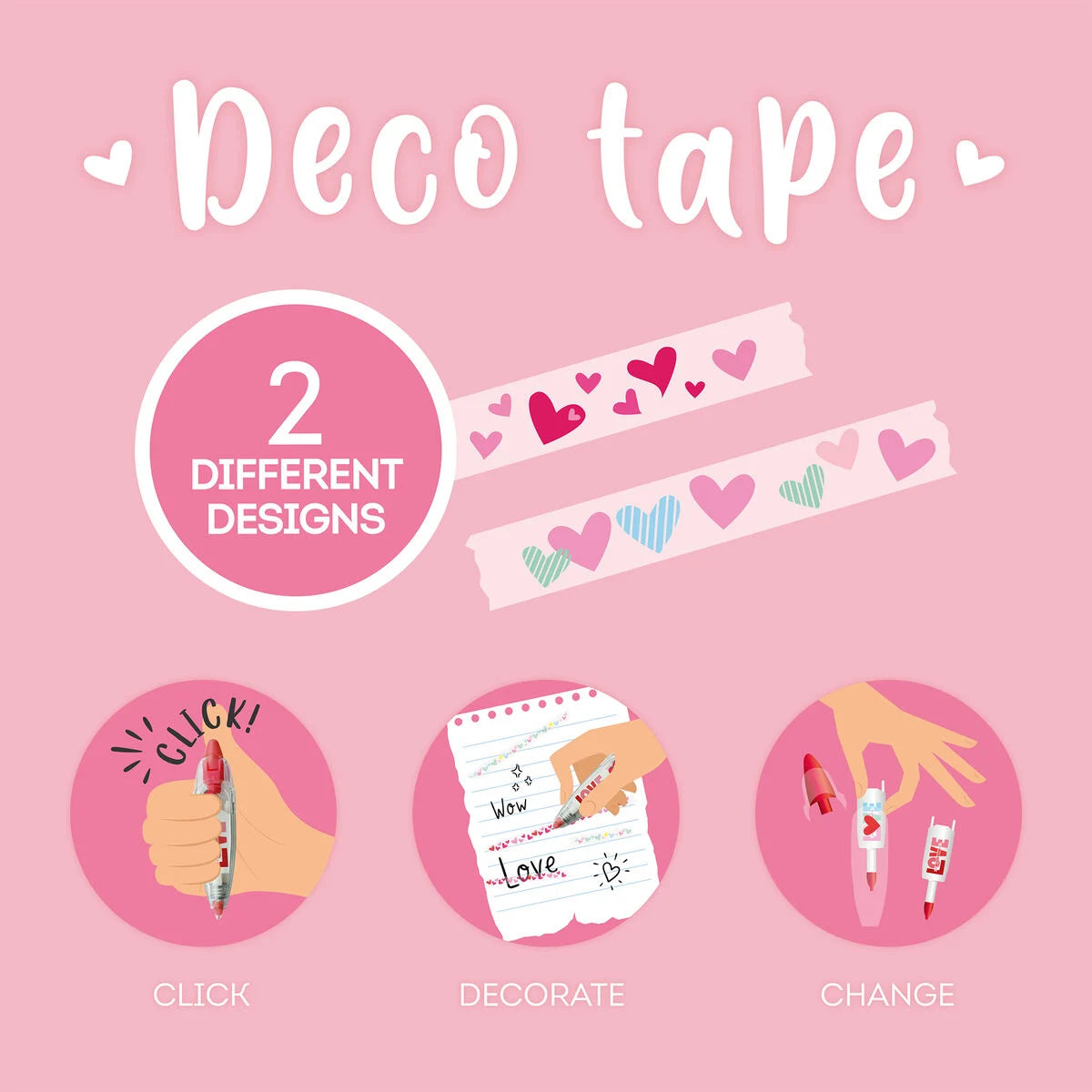 Legami Milano - Penna a Nastro per Decorazione - Deco Tape