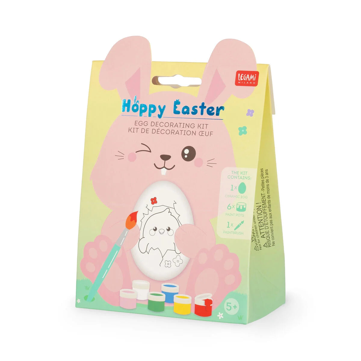 Legami Milano - Kit Decorazione Uovo - Hoppy Easter