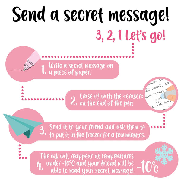 Legami Milano - Better Together - Set di 2 penne gel cancellabili - Meglio insieme