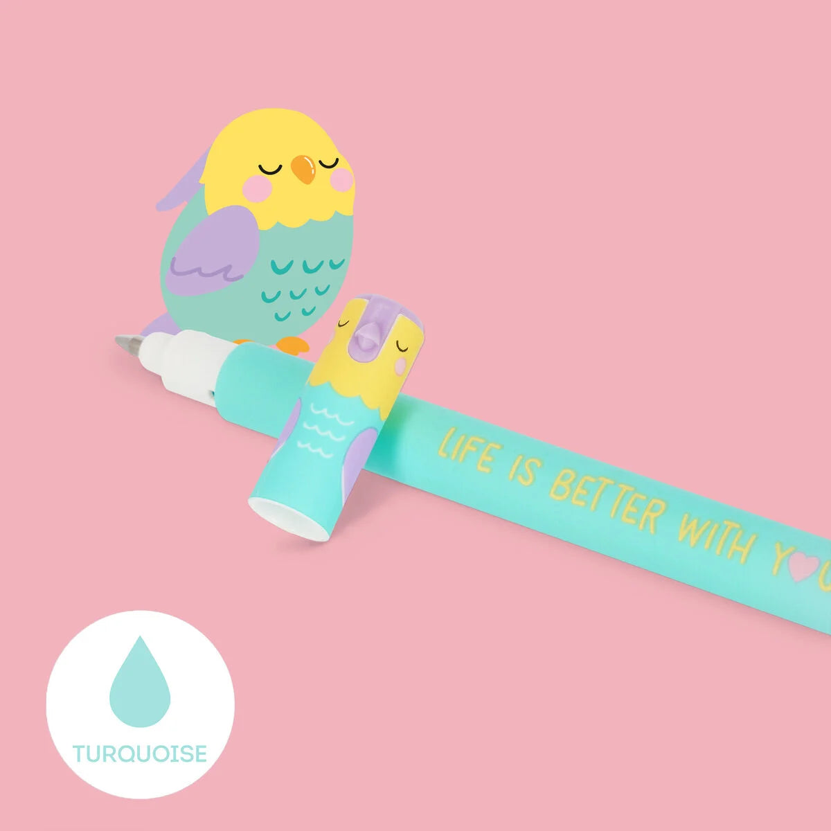 Legami Milano - Better Together - Set di 2 penne gel cancellabili - Meglio insieme