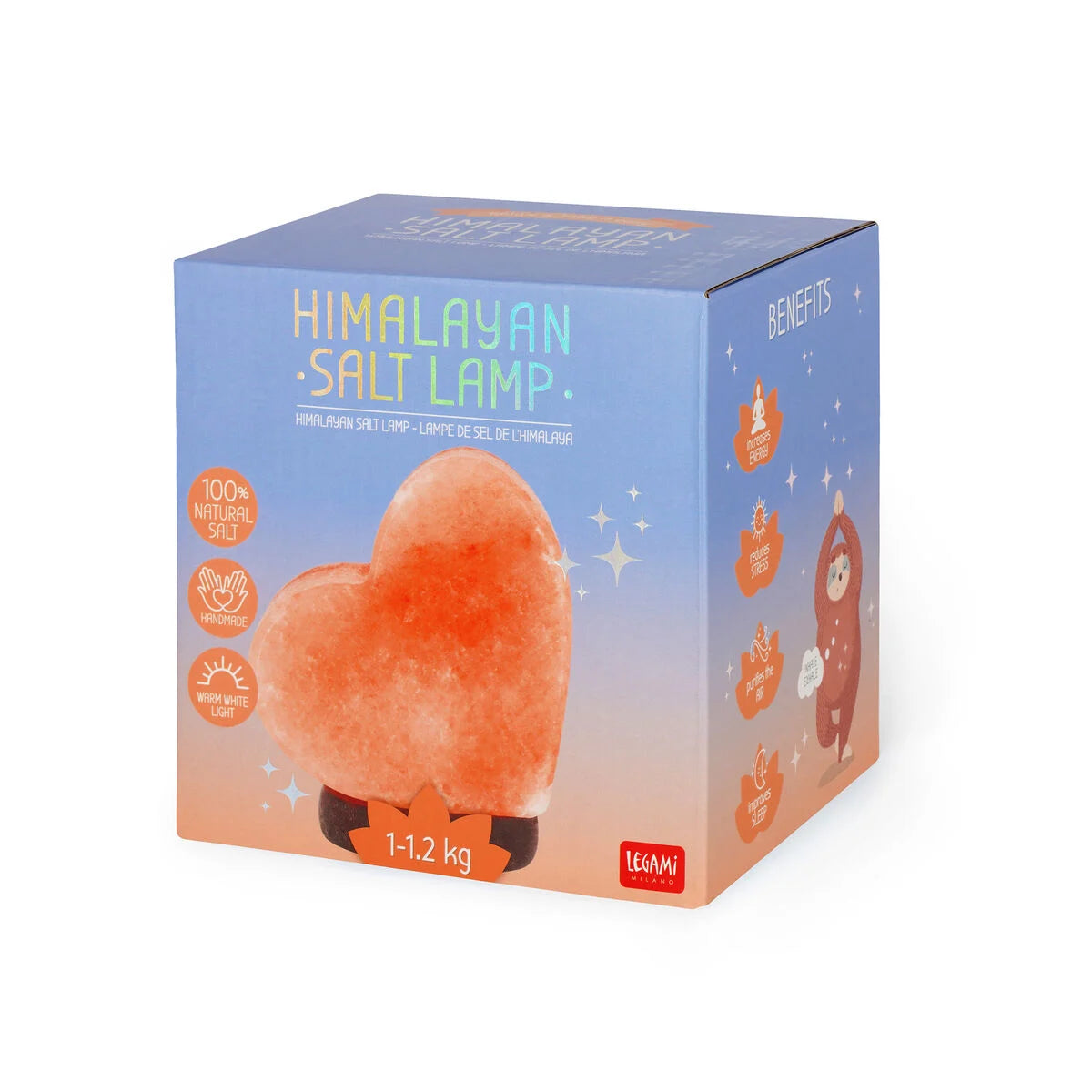 Legami Milano - Lampada di Sale dell'Himalaya - Heart - Himalayan Salt Lamp