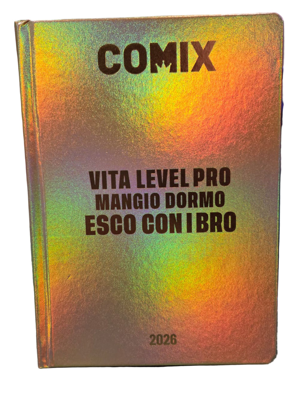 COMIX - Diario Mini Giornaliero 16 Mesi, Diario Scuola 2024-2025 per Ragazzi e Ragazze, con Copertina Rigida, Ideale per la Scuola Superiore, 11x15.3h cm