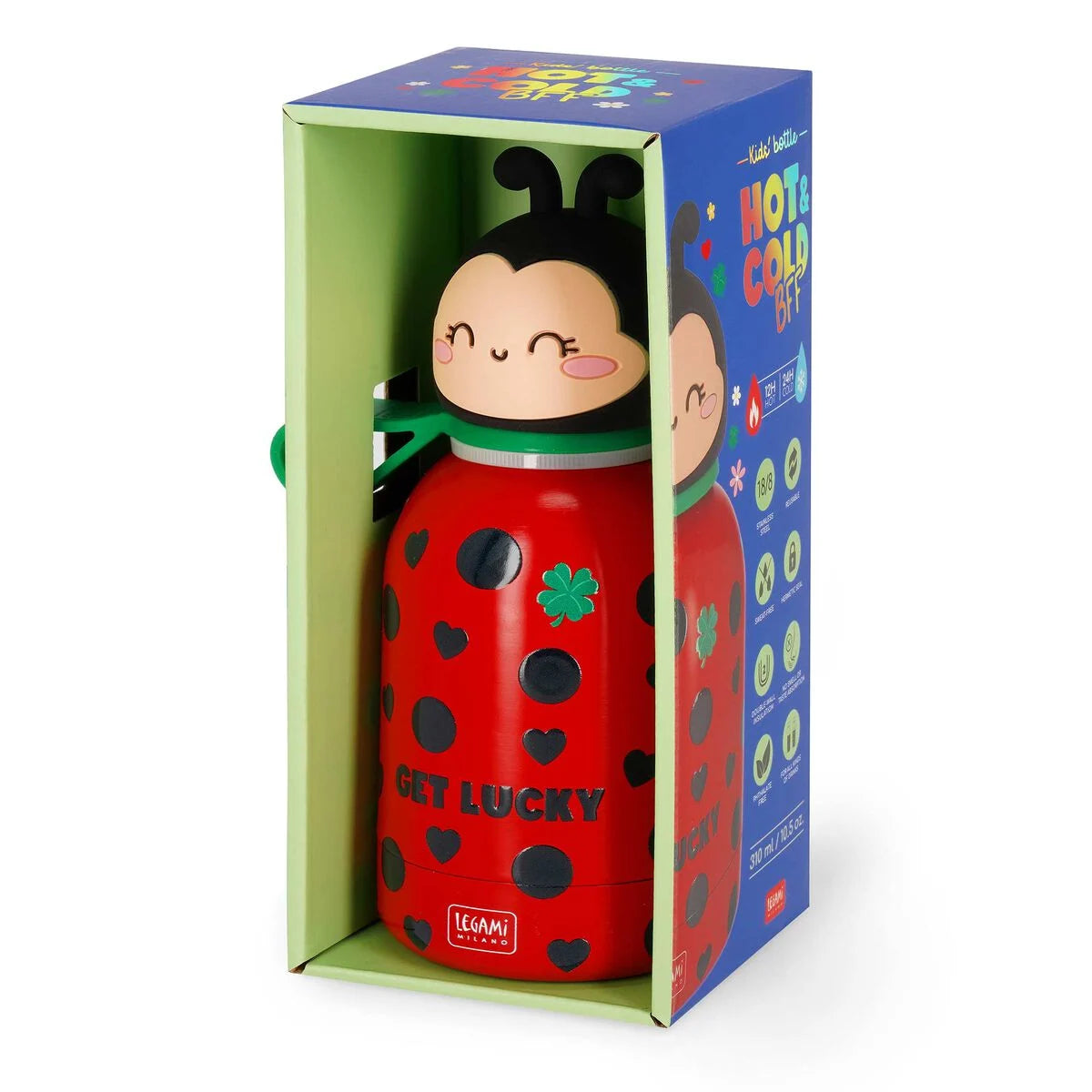 Legami Milano -  Hot&Cold Thermos Bottle for Kids - borraccia
