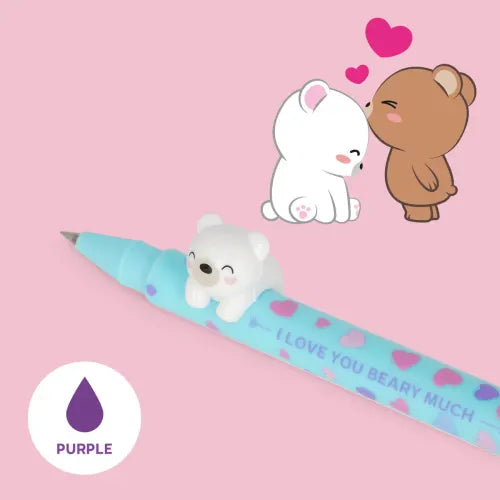 Legami Milano - Lovely Friends Gelstift Set Beary in Love