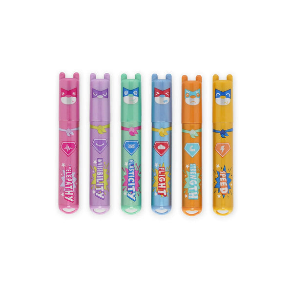 Legami Milano - Set di 6 Mini Evidenziatori - Teddy's Superpower