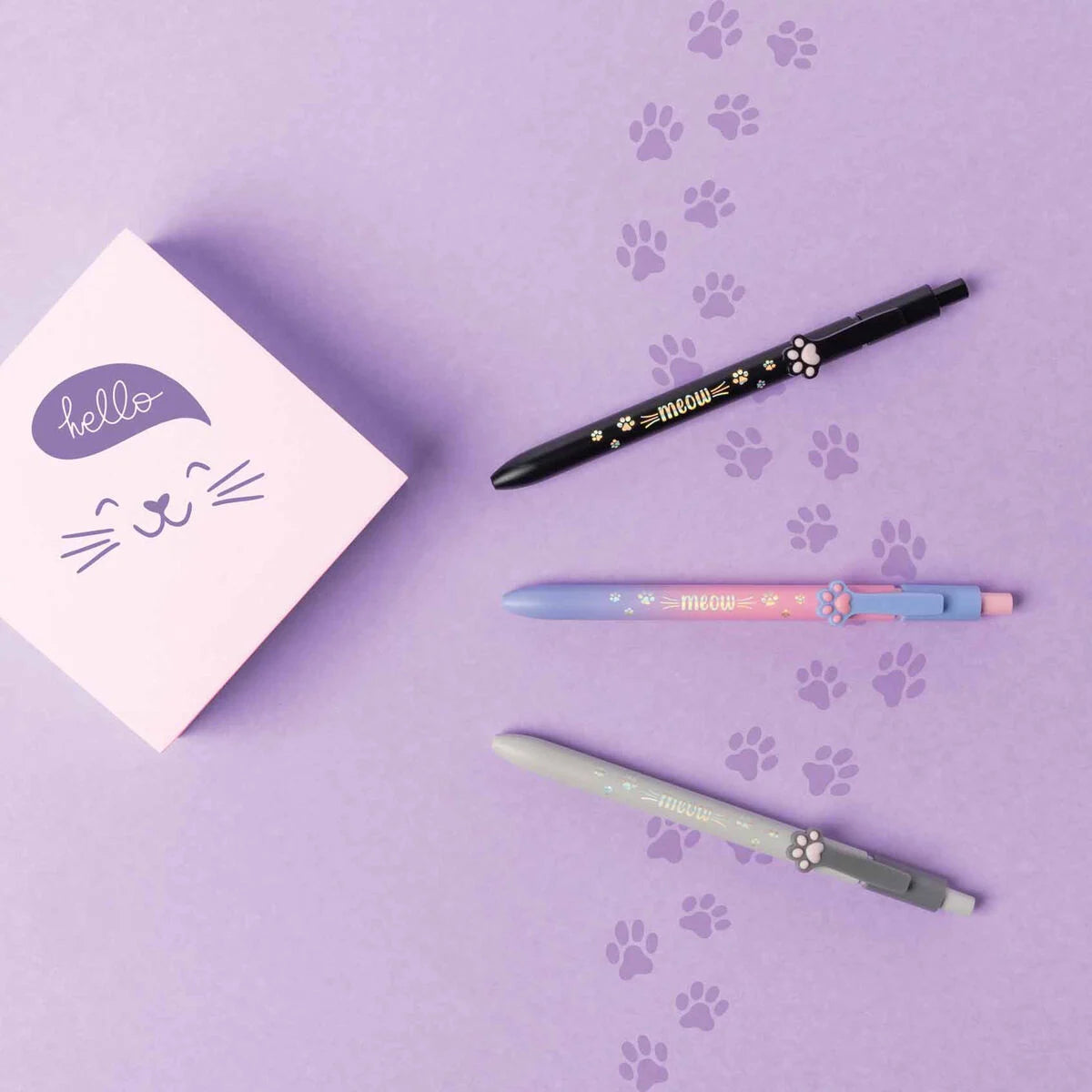 Penna a Sfera a tema Gattino - Meow