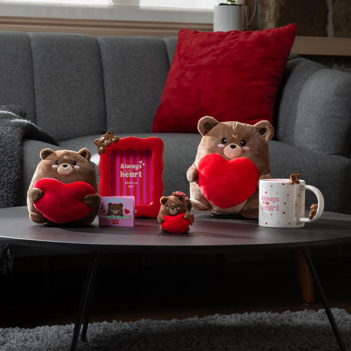 Legami Milano - Teddy Bear Stuffed Toy - Mini Super Soft!