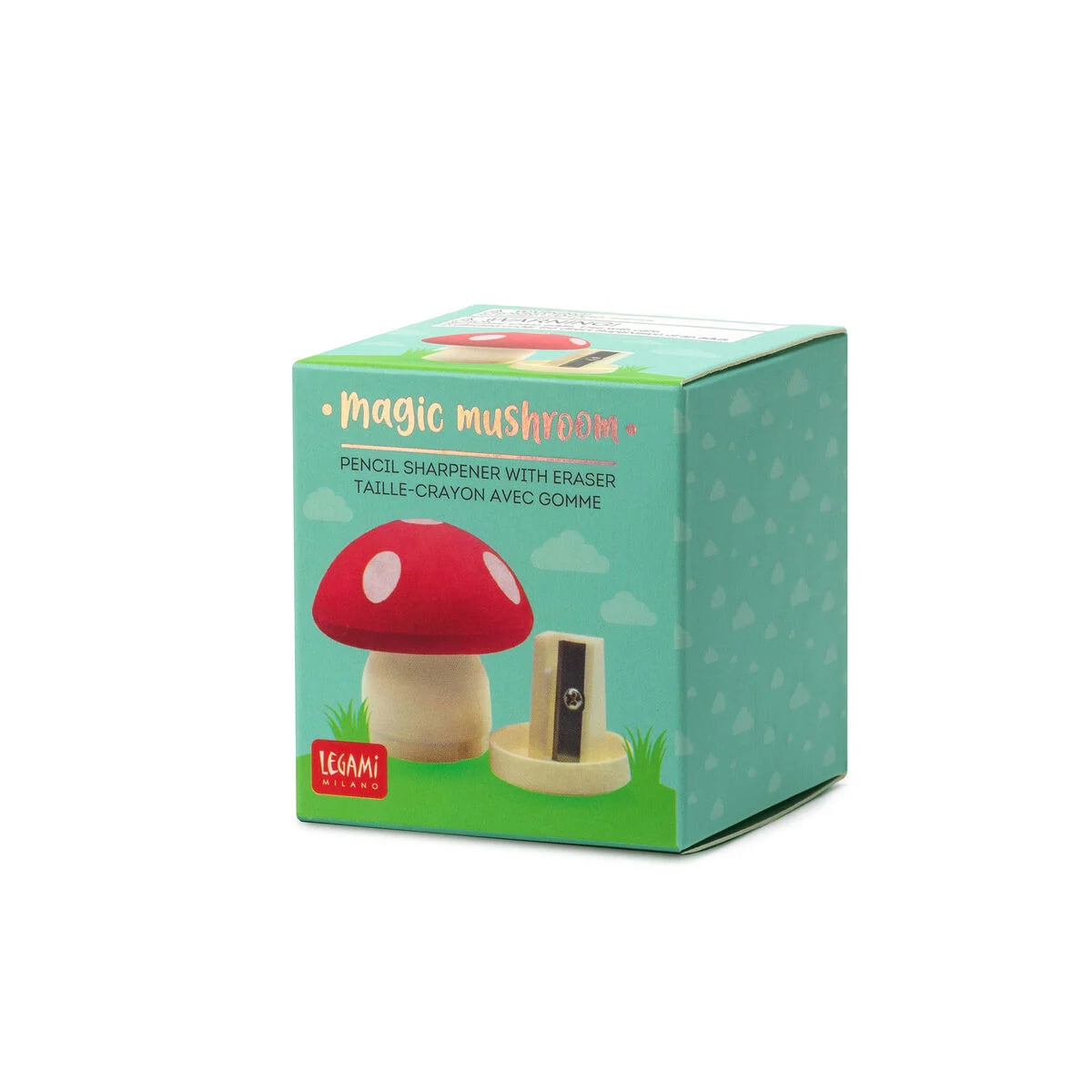 Legami Milano - Gomma con Temperino - Magic Mushroom