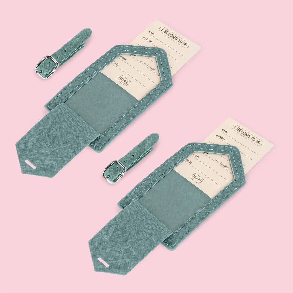 Legami Milano - Set di 2 Etichette Bagaglio - Let's Get Lost Together