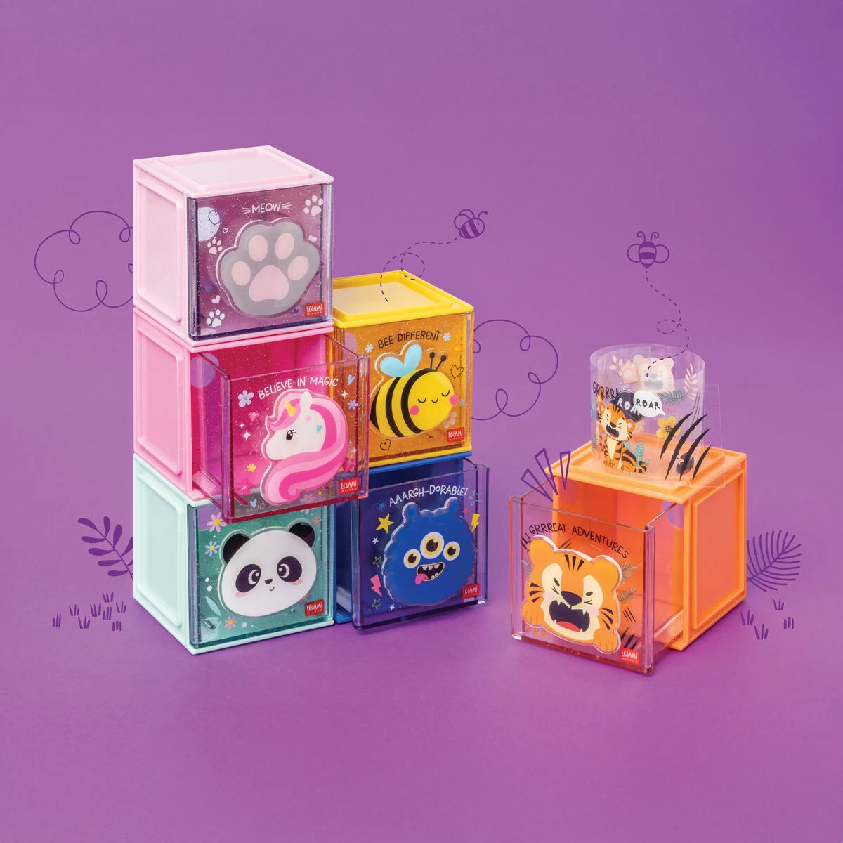 Legami Milano - Box Componibile da Scrivania - Cutie Cube