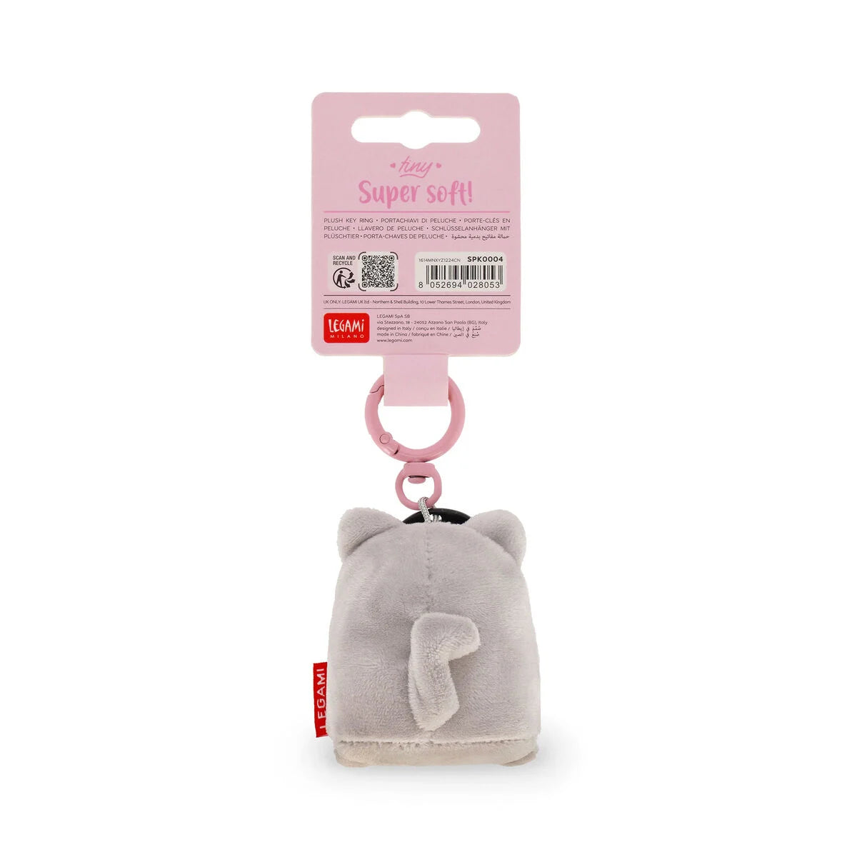 Legami Milano -Portachiavi di Peluche - Super Soft! - Tiny