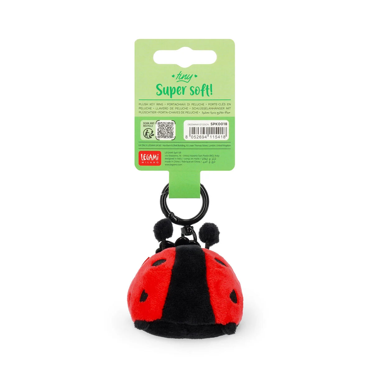 Legami Milano -Portachiavi di Peluche - Super Soft! - Tiny
