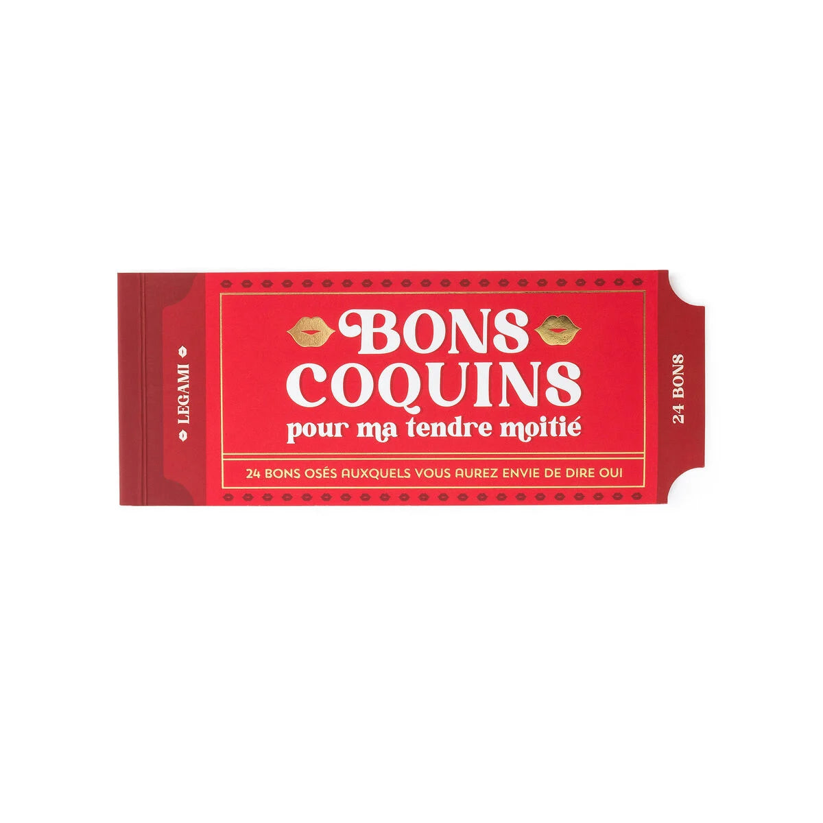 Legami Milano - Blocchetto da 24 Voucher Piccanti - Francese - Gift Vouchers