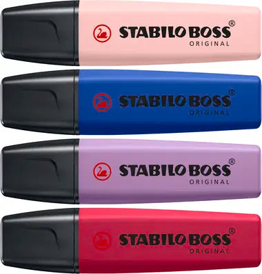 Stabilo Boss original nature color evidenziatori confezione 4pz nuove colorazioni