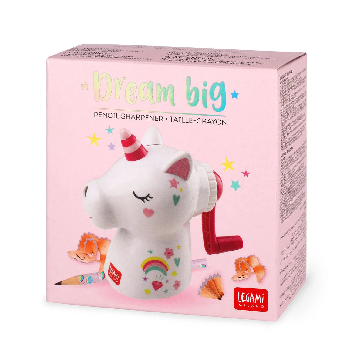 Legami Milano - Temperamatite a Manovella - Dream Big e To The Moon And Back