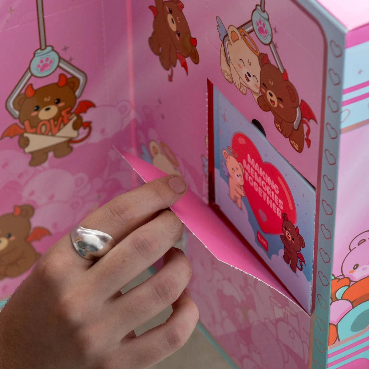 Legami Milano - Scatola con 7 sorprese - 7 giorni e 7 modi per dire che ti amo