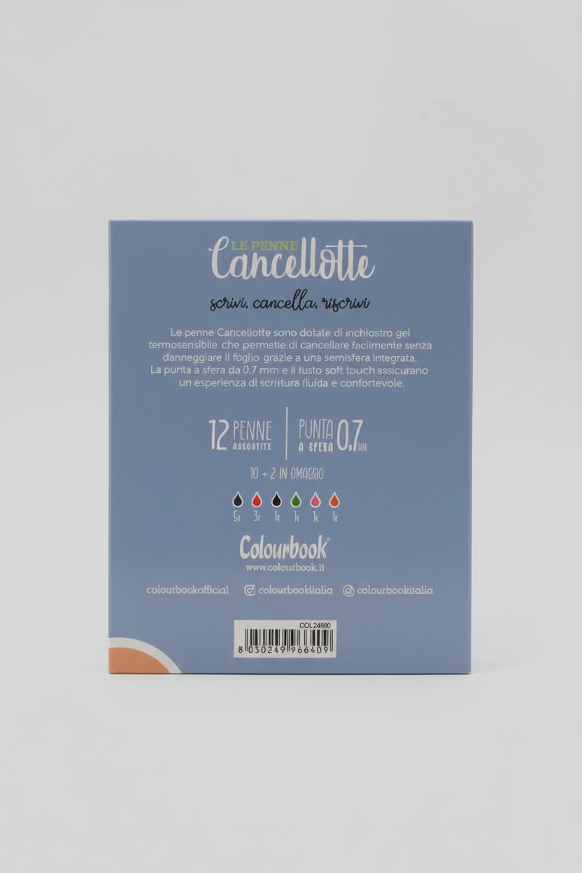 Colourbook - Le Cancellotte set da 12 pz
