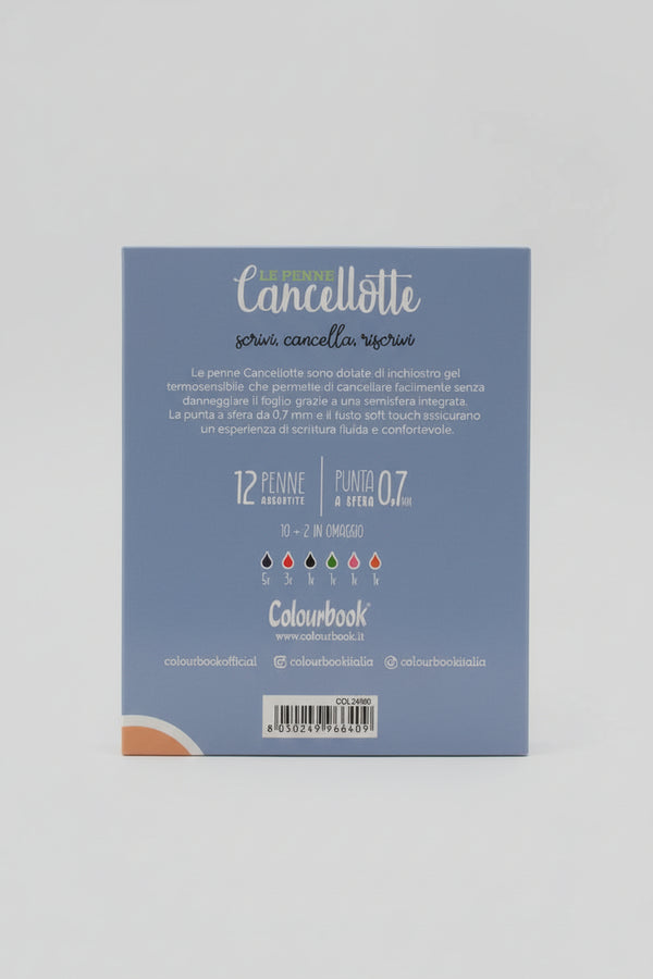 Colourbook - Le Cancellotte set da 12 pz