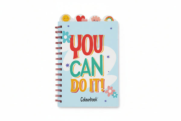 Colourbook - Good Vibes - Quaderno Con Spirale Cromata