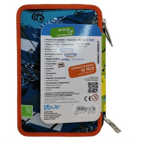 Seven Junior - ASTUCCIO SJ EVER GANG SKATE BOY 3zip