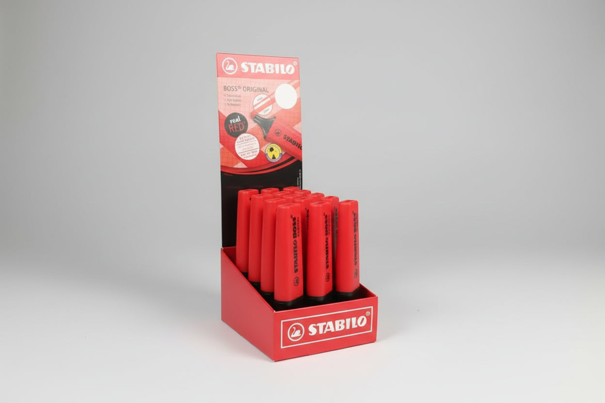 Stabilo BOSS ORIGINAL evidenziatore singolo - rosso