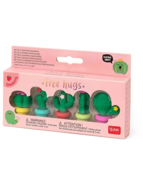 Legami Milano - Set di 5 Gomme Profumate - Free Hugs