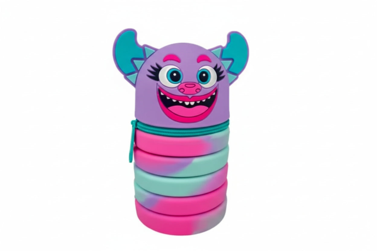 Mitama - Astuccio Allungabile, in Silicone, Personaggi Assortiti