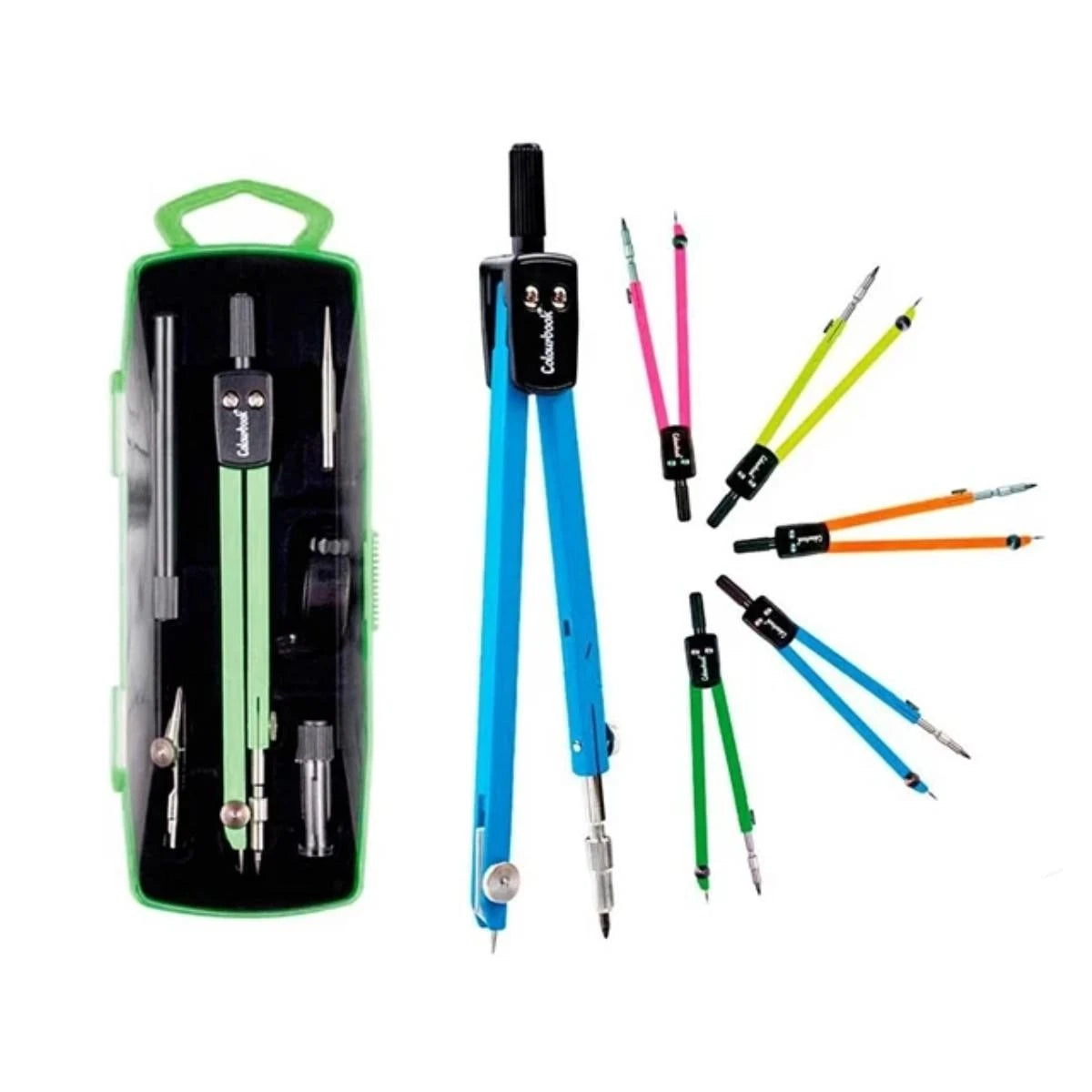 Colourbook Compasso fluo